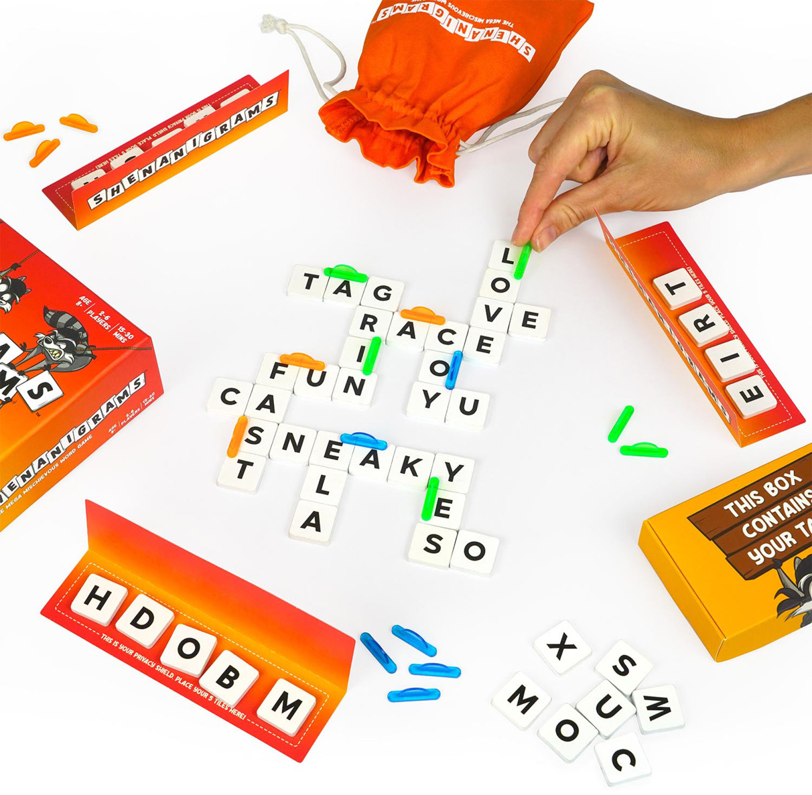 Shenanigrams The Mega Mischievous Word Game